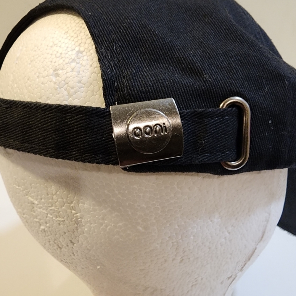 OONI unisex black Cotton Adjustable Baseball hat OS - Picture 3 of 10